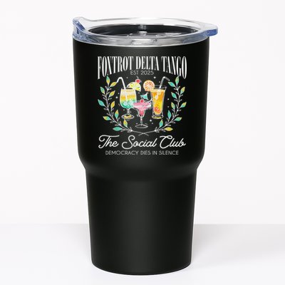 Foxtrots Deltas Tangos Retro Vintage Beach Tumbler