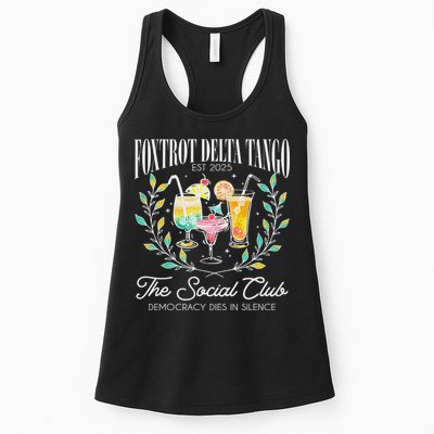 Foxtrots Deltas Tangos Retro Vintage Beach Womens Tank Top