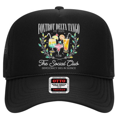 Foxtrots Deltas Tangos Retro Vintage Beach Hat