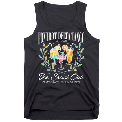 Foxtrots Deltas Tangos Retro Vintage Beach Tank Top