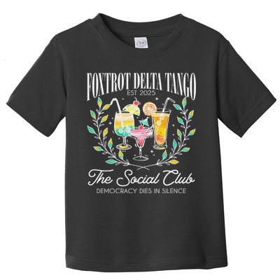 Foxtrots Deltas Tangos Retro Vintage Beach Toddler T-Shirt