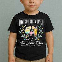 Foxtrots Deltas Tangos Retro Vintage Beach Toddler T-Shirt