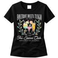 Foxtrots Deltas Tangos Retro Vintage Beach Womens T-Shirt
