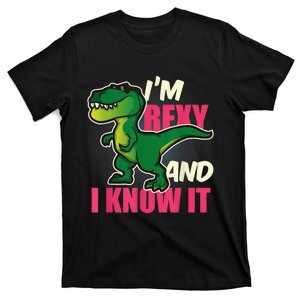 Funny Dinosaur T Rex For Children And Adults T-Shirt