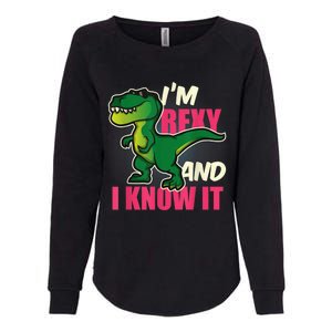 Funny Dinosaur T Rex For Children And Adults Womens California Wash Sweatshirt