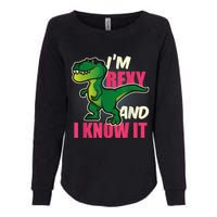 Funny Dinosaur T Rex For Children And Adults Womens California Wash Sweatshirt