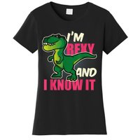 Funny Dinosaur T Rex For Children And Adults Women's T-Shirt