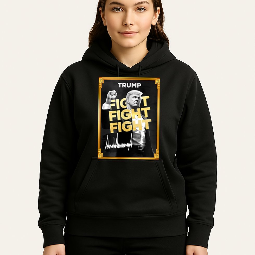 Fight Donald Trump Meme Coin Crypto President Hoodie