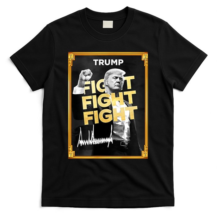 Fight Donald Trump Meme Coin Crypto President T-Shirt