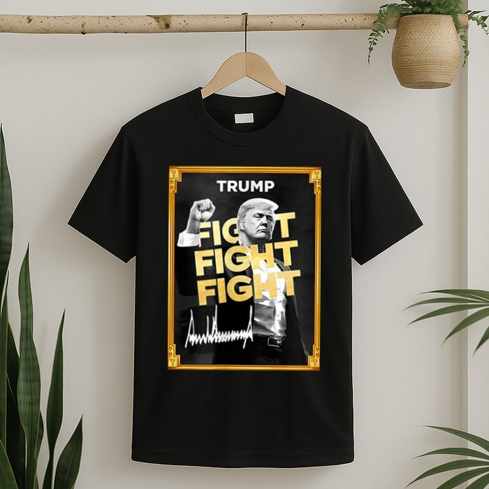 Fight Donald Trump Meme Coin Crypto President T-Shirt