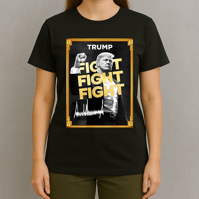 Fight Donald Trump Meme Coin Crypto President T-Shirt