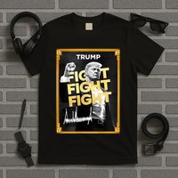 Fight Donald Trump Meme Coin Crypto President T-Shirt