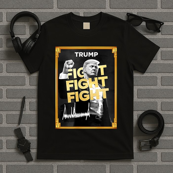 Fight Donald Trump Meme Coin Crypto President T-Shirt