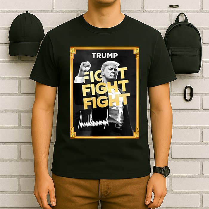 Fight Donald Trump Meme Coin Crypto President T-Shirt