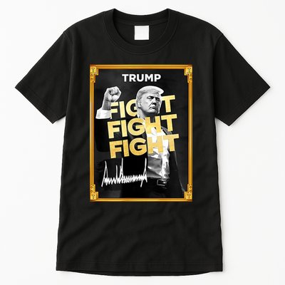 Fight Donald Trump Meme Coin Crypto President Tall T-Shirt