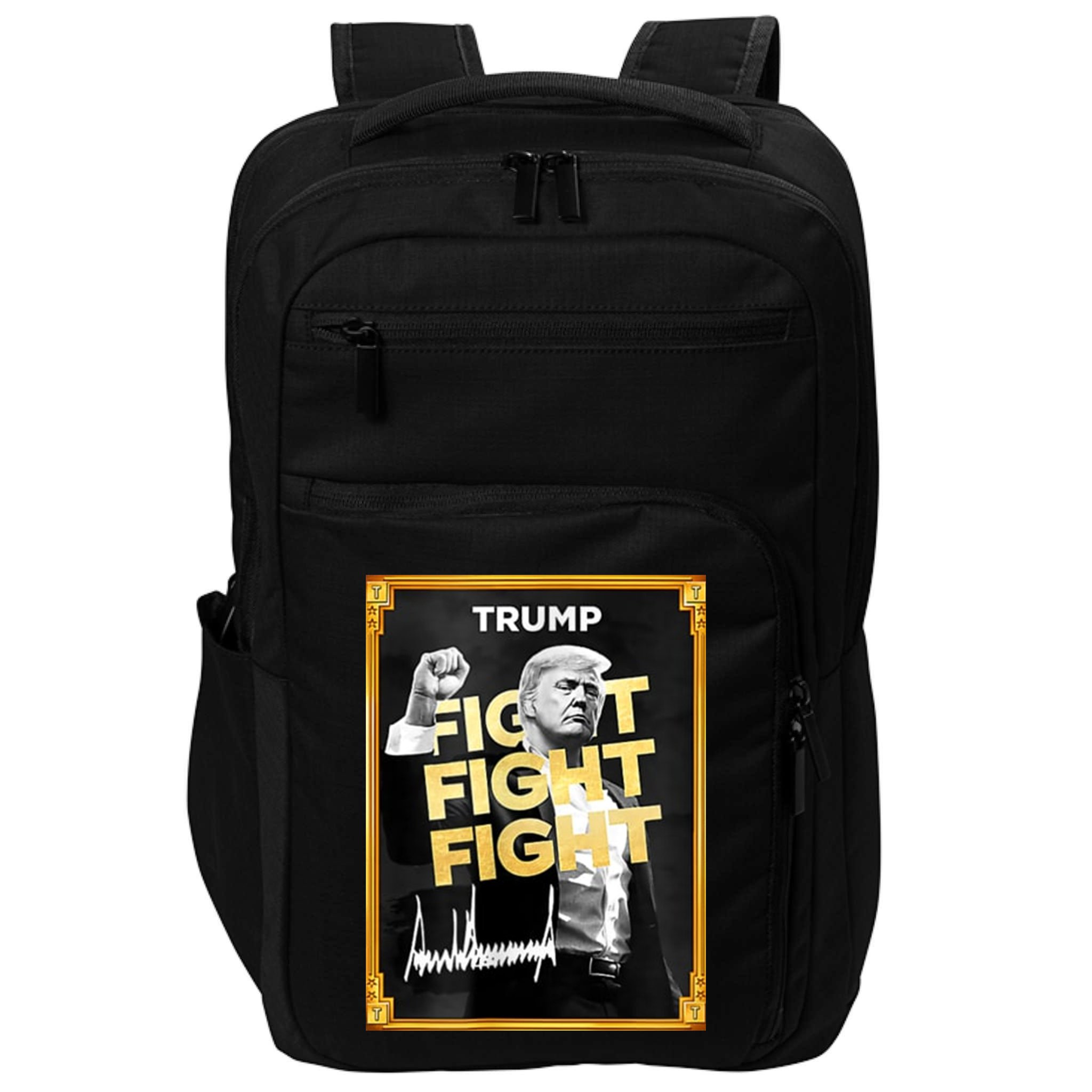Fight Donald Trump Meme Coin Crypto President Impact Tech Backpack