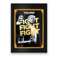 Fight Donald Trump Meme Coin Crypto President Poster