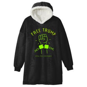 Free Donald Trump MAGA Conservative Hooded Wearable Blanket