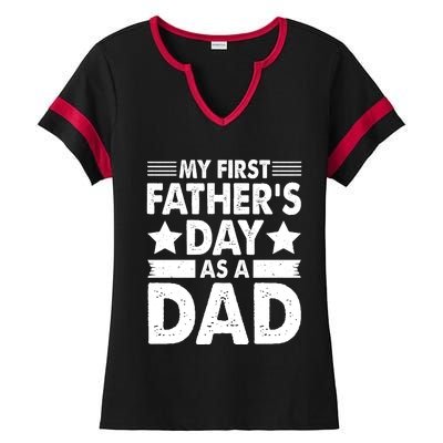 Father's Day T Ladies Halftime Notch Neck Tee