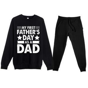 Father's Day T Premium Crewneck Sweatsuit Set