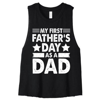 Father's Day T Women's Racerback Cropped Tank