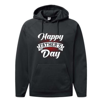 Father's Day T Performance Fleece Hoodie