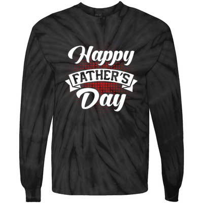 Father's Day T Tie-Dye Long Sleeve Shirt