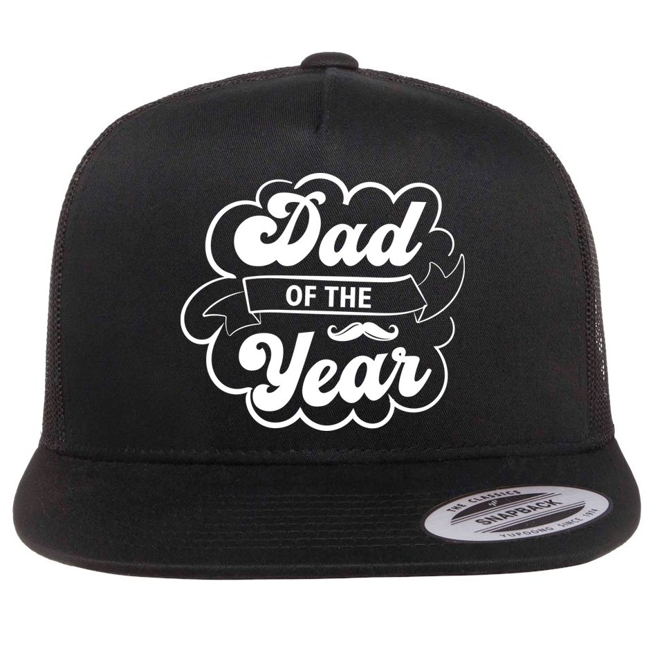 Father's Day T , Dad T Flat Bill Trucker Hat