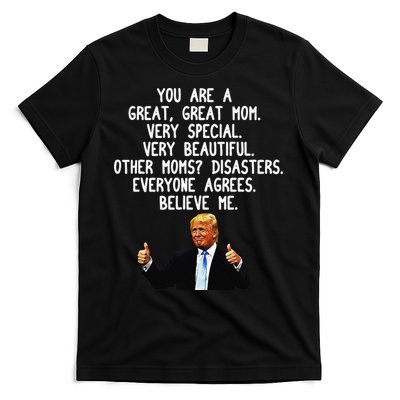Funny Donald Trump Mother's Day Gag Gift Conservative Mom T-Shirt