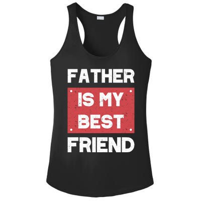 Fathers Day T Ladies PosiCharge Competitor Racerback Tank