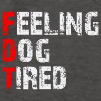 Feeling Dog Tired Fdt Anti Trump Vector Backpack