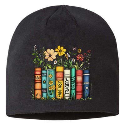 Fantasy Drama Tragedy Book Floral Subtle Anti Trump Sustainable Beanie