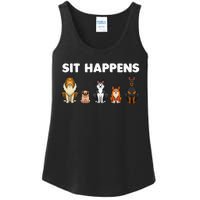 Funny Dog Training Art For  Dog Lover Puppy Pet Ladies Essential Tank