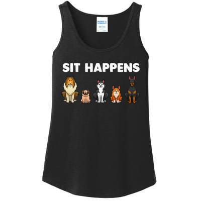 Funny Dog Training Art For  Dog Lover Puppy Pet Ladies Essential Tank