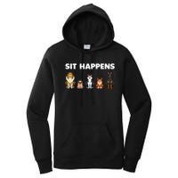 Funny Dog Training Art For  Dog Lover Puppy Pet Women's Pullover Hoodie