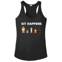 Funny Dog Training Art For  Dog Lover Puppy Pet Ladies PosiCharge Competitor Racerback Tank