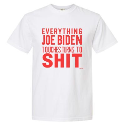 Funny Donald Trump 2024 Everything Joe Biden Touches Garment-Dyed Heavyweight T-Shirt