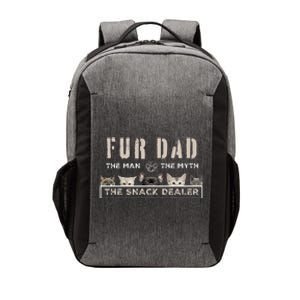 Fur Dad The Man The Myth Funny Dog Cat Father's Day Vector Backpack