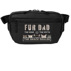 Fur Dad The Man The Myth Funny Dog Cat Father's Day Crossbody Pack