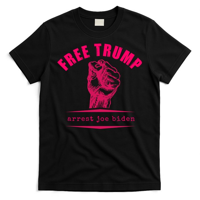 Free Donald Trump MAGA Conservative T-Shirt