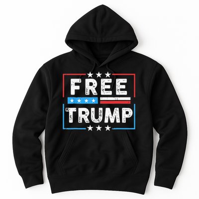 Free Donald Trump Republican Support Hoodie