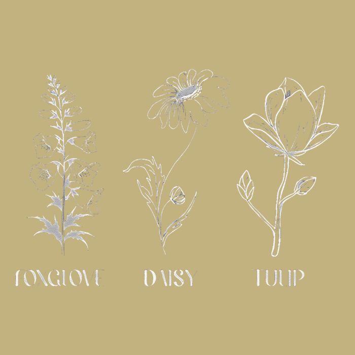 Foxglove Daisy Tulip Floral design apparel Cooling Performance Crew T-Shirt