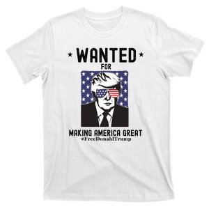 Free Donald Trump MAGA Conservative Republican T-Shirt