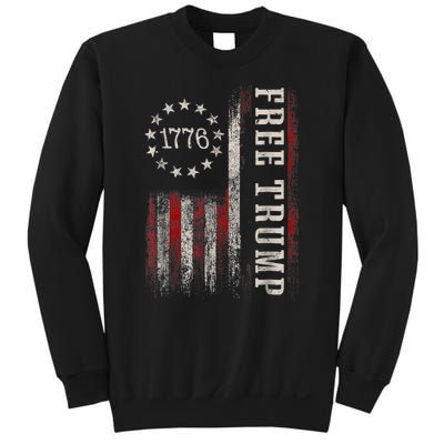 Free Donald Trump Republican Support Pro Trump Sweatshirt