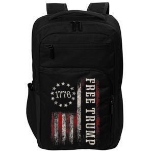 Free Donald Trump Republican Support Pro Trump Impact Tech Backpack