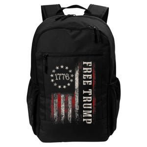 Free Donald Trump Republican Support Pro Trump Daily Commute Backpack