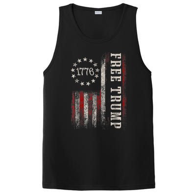 Free Donald Trump Republican Support Pro Trump PosiCharge Competitor Tank