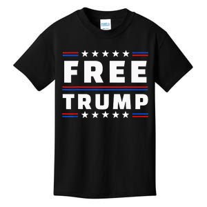 Free Donald Trump Republican Support Funny Kids T-Shirt