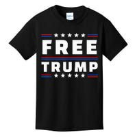 Free Donald Trump Republican Support Funny Kids T-Shirt