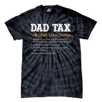 Funny Dad Tax Definition Retro Vintage Tie-Dye T-Shirt